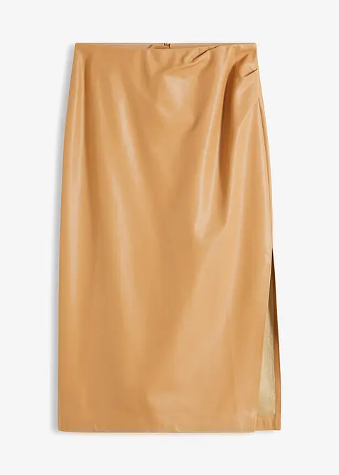 Imitatieleren rok, bonprix