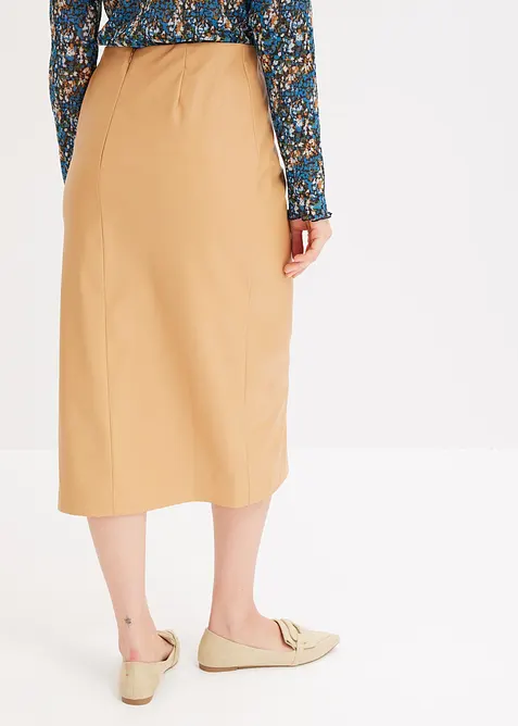 Imitatieleren rok, bonprix