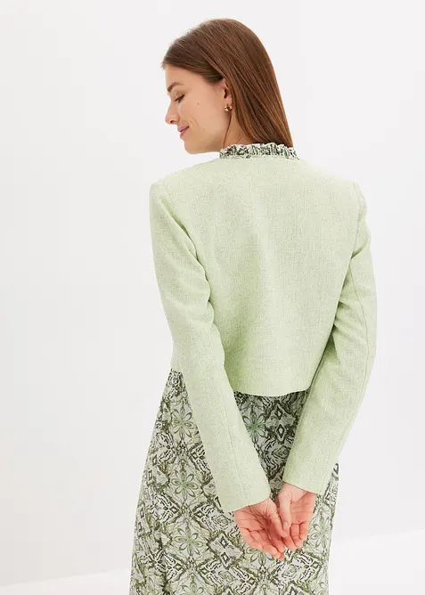 Korte blazer van boucl&eacute;, bonprix