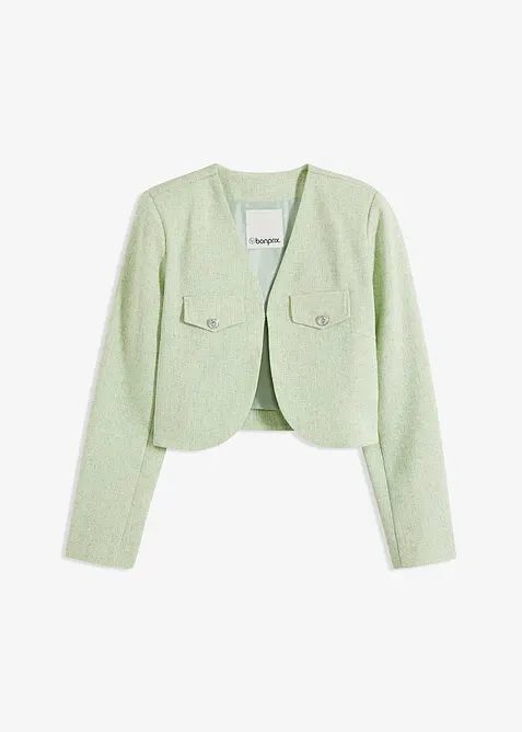 Korte blazer van boucl&eacute;, bonprix