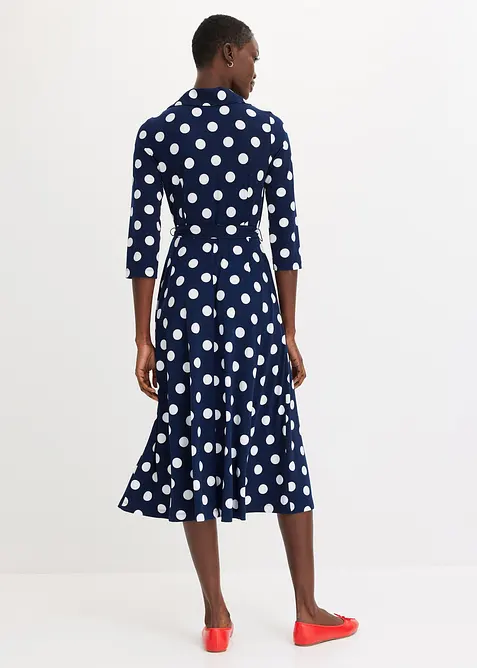 Overhemdjurk met ceintuur (2-dlg. set), bonprix