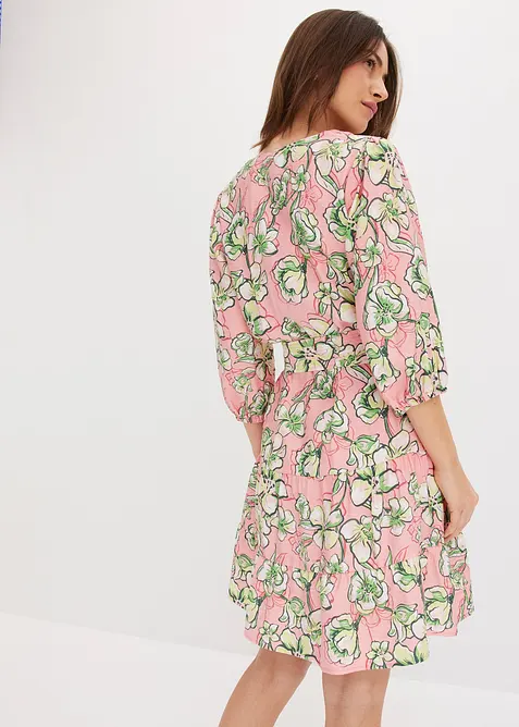 Mini jurk van zachte viscosemix, bonprix