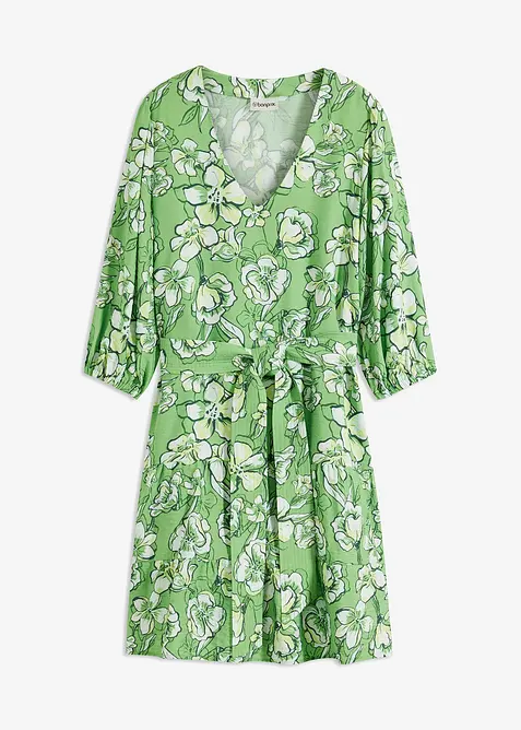 Mini jurk van zachte viscosemix, bonprix