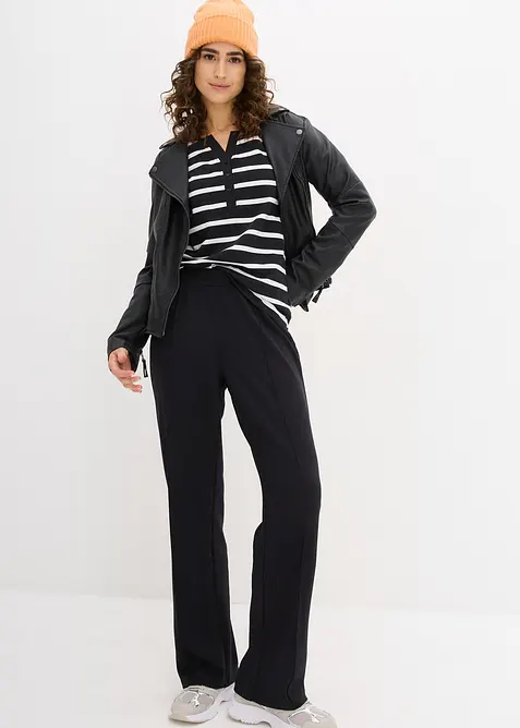 Henley shirt van biologisch katoen, bonprix