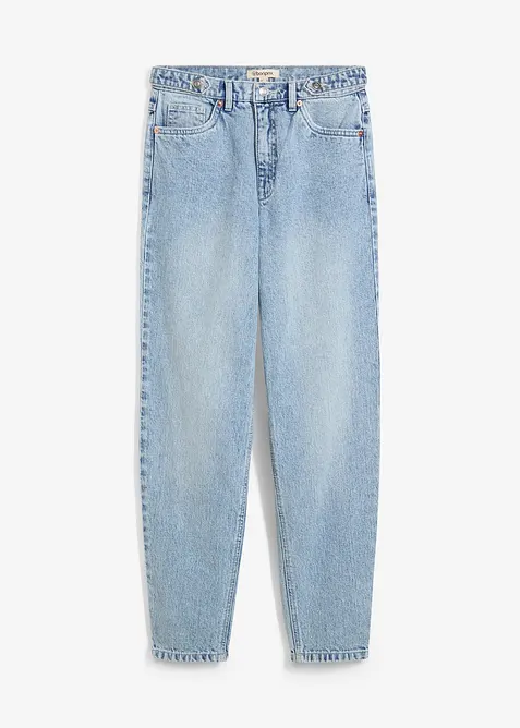 High waist mom jeans, cropped, bonprix