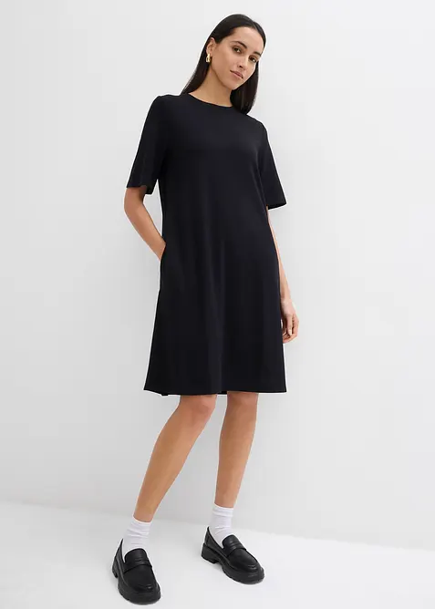 Shirtjurk van viscosemix in A-lijn, bonprix