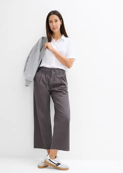 Boxy blouse van lichte cr&ecirc;pe, bonprix