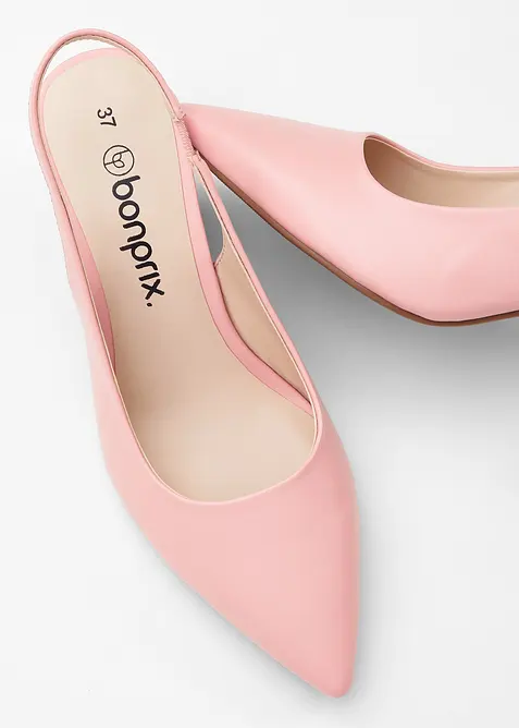 Slingpumps met blokhak, bonprix