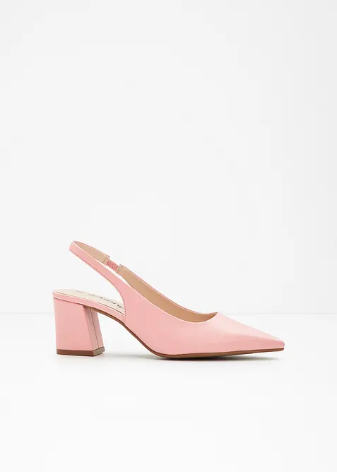 Slingpumps met blokhak, bonprix