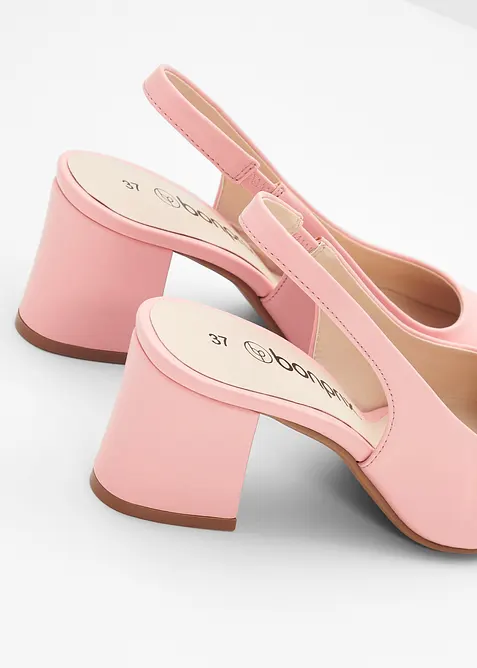 Slingpumps met blokhak, bonprix