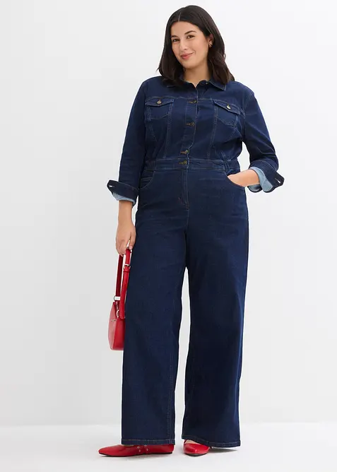 Jeans jumpsuit, bonprix