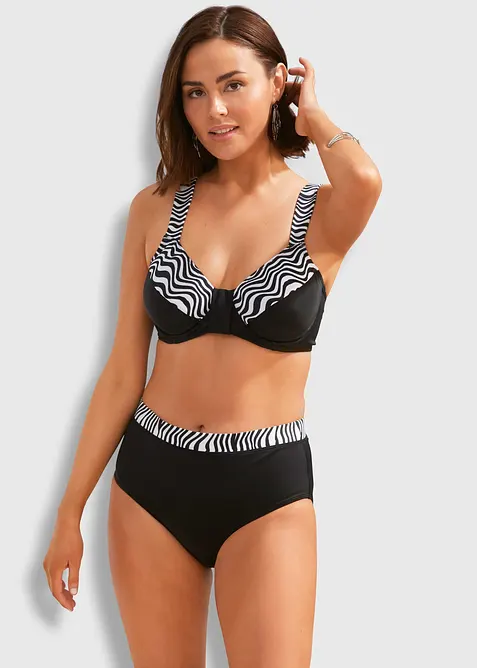 Minimizer bikini met gewatteerde bandjes (2-dlg. set), bonprix