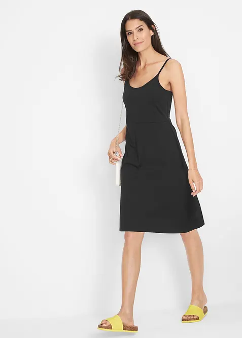 Jersey jurk van biologisch katoen met stretch, bonprix