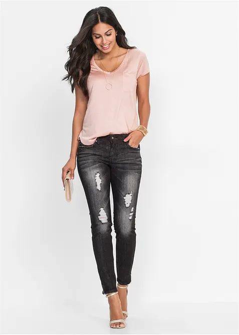 T-shirt van zachte viscose, bonprix