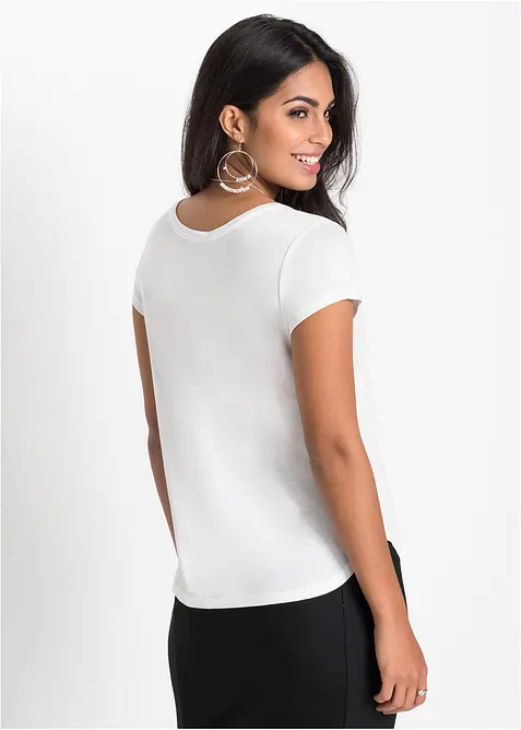 T-shirt van zachte viscose, bonprix