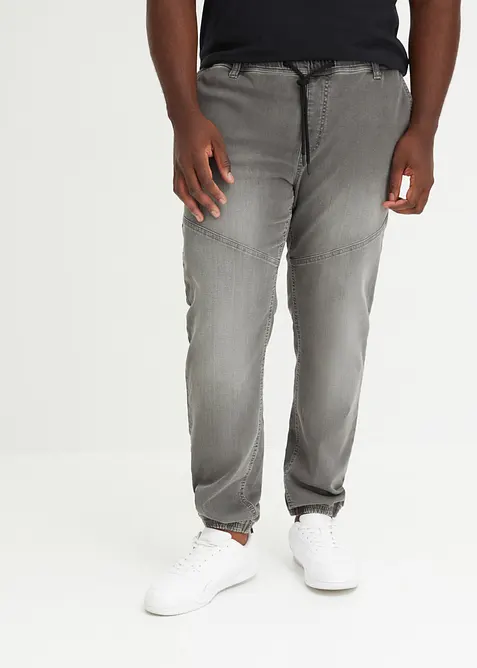 Regular fit stretch instapjeans, straight, bonprix