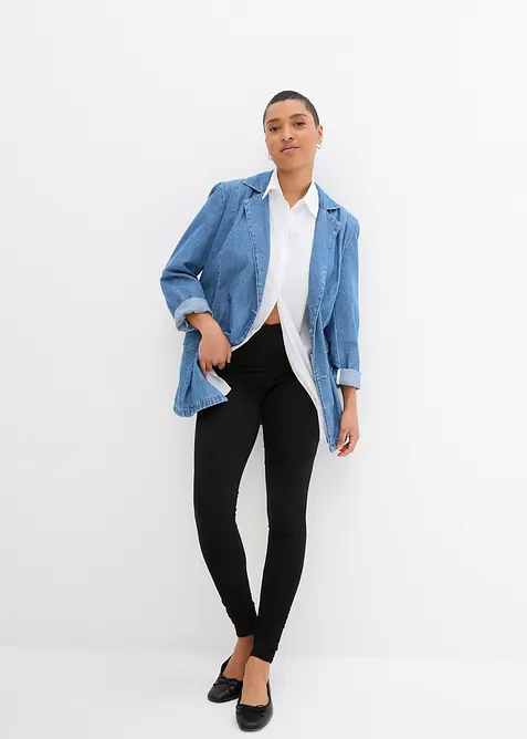 Katoenen legging met brede comfortband, bonprix