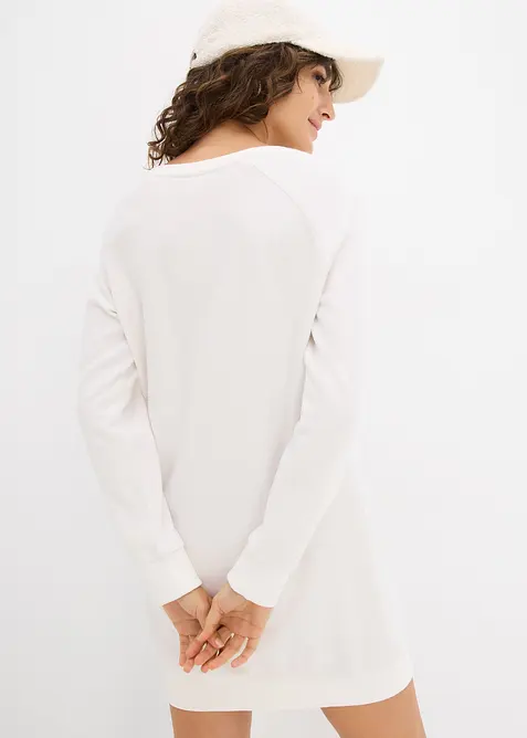 Sweatjurk van zacht frott&eacute;, bonprix