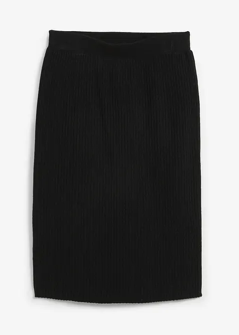 Gebreide rok van een zachte viscosemix, bonprix