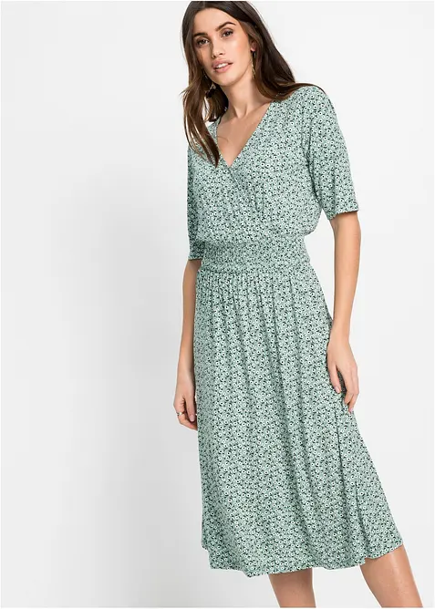 Jersey jurk in een viscosemix, bonprix