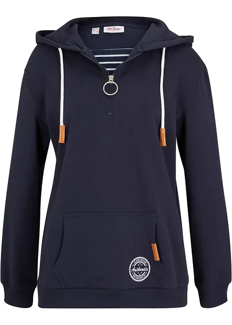 Hoodie van katoenmix, bonprix