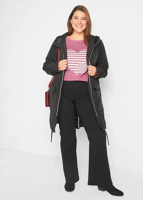 Katoenen longsleeve met print, bonprix