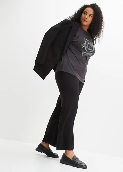 Lichte Marlene Dietrich broek met viscose, bonprix