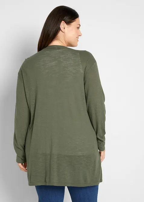 Lang vest, wordt open gedragen, bonprix