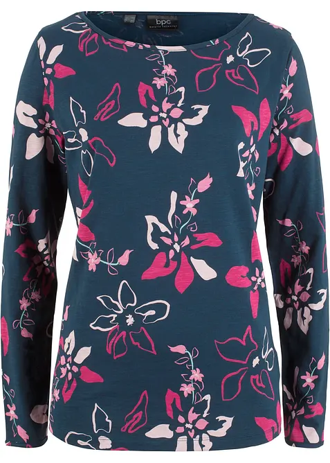 Longsleeve met bloemenprint, bonprix