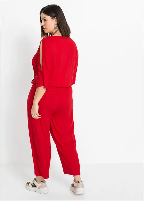 Jersey jumpsuit van vloeiende viscose, bonprix