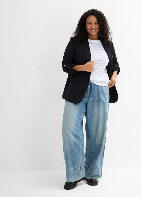 Shirt met 3/4 mouwen en boothals, bonprix