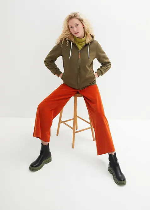 Longsleeve met col, bonprix