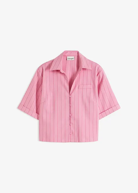 Krijtsteep blouse, bonprix