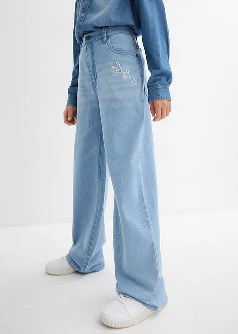 Jeans met wijde pijpen, bonprix