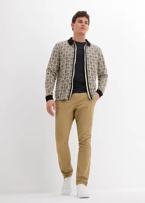 Regular fit stretch instapbroek, straight, bonprix