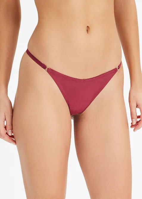 String in V-vorm met biologisch katoen (set van 4), bonprix