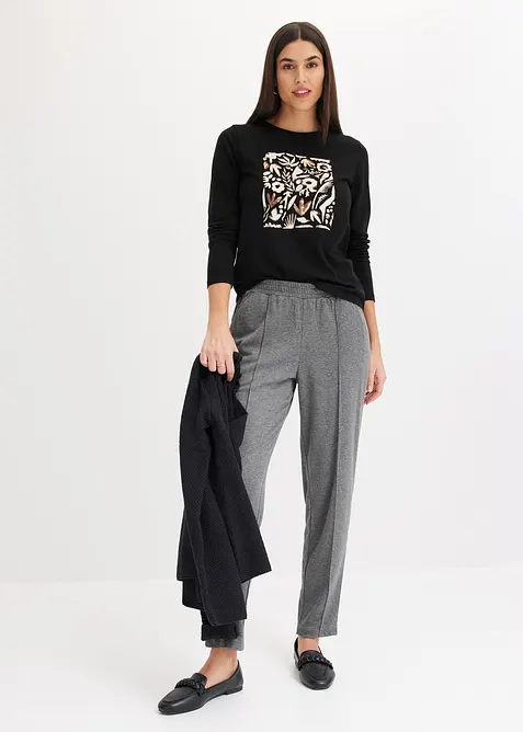 Instapbroek met bies, bonprix