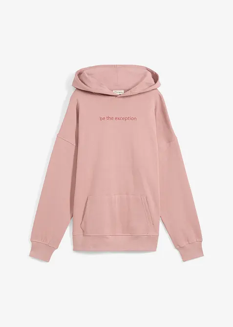 Oversized hoodie van biologisch katoen, bonprix
