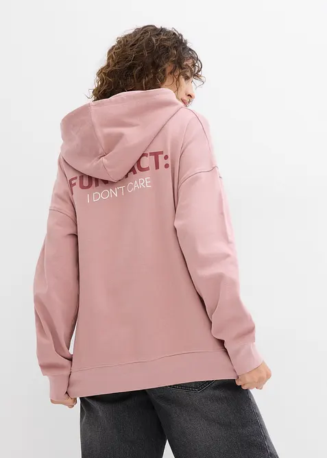 Oversized hoodie van biologisch katoen, bonprix