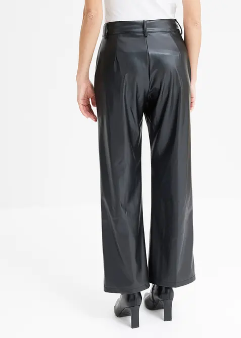 Imitatieleren broek, bonprix