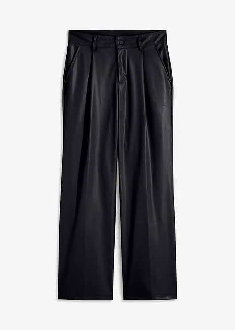 Imitatieleren broek, bonprix