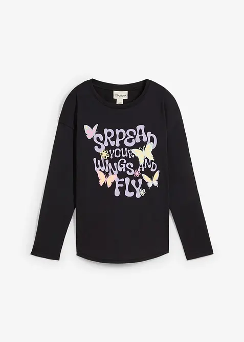 Longsleeve van biologisch katoen, bonprix