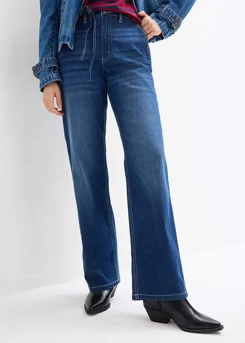 Straight jeans, high waist, bonprix