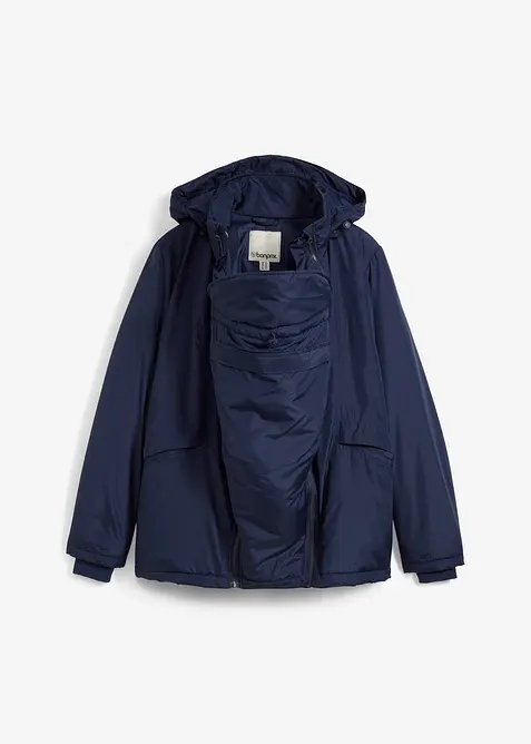 3-in-1 zwangerschapsjas met draagzak, bonprix