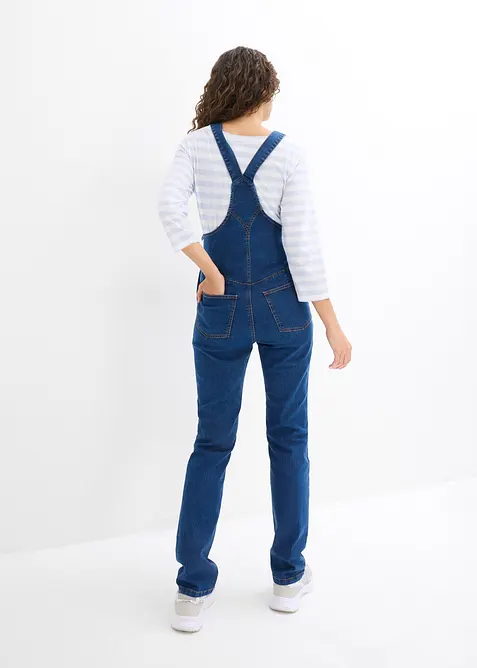 Zwangerschapstuinbroek met verstelbare buikwijdte, straight leg, bonprix