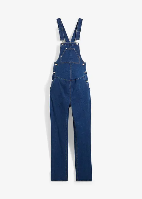 Zwangerschapstuinbroek met verstelbare buikwijdte, straight leg, bonprix