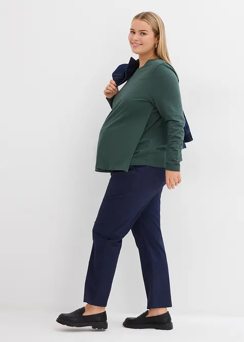 Zwangerschaps- en voedingstop van biologisch katoen (set van 2), bonprix