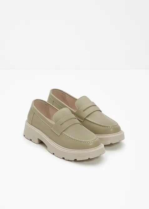 Chunky loafers met een lichte zool, bonprix