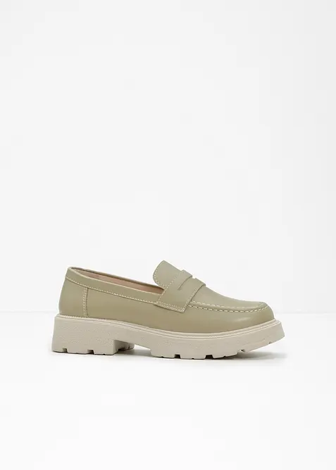 Chunky loafers met een lichte zool, bonprix