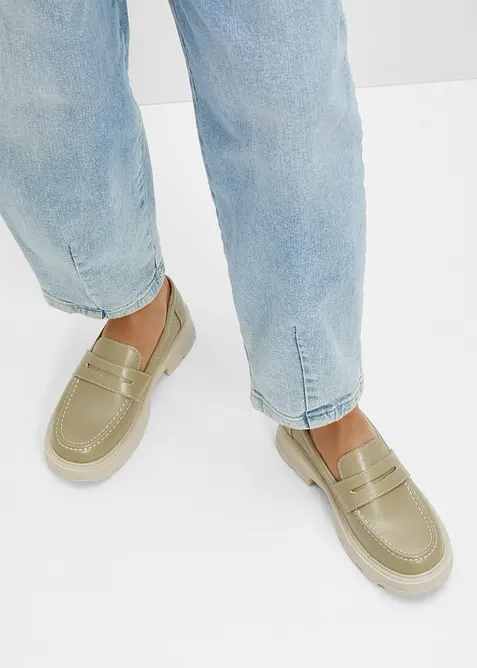 Chunky loafers met een lichte zool, bonprix